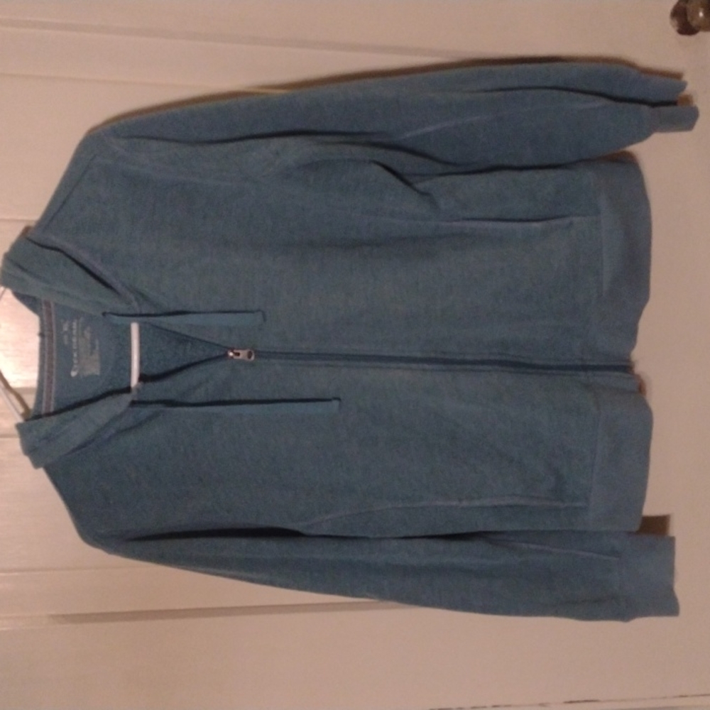 Blue Zip-Up Hooded